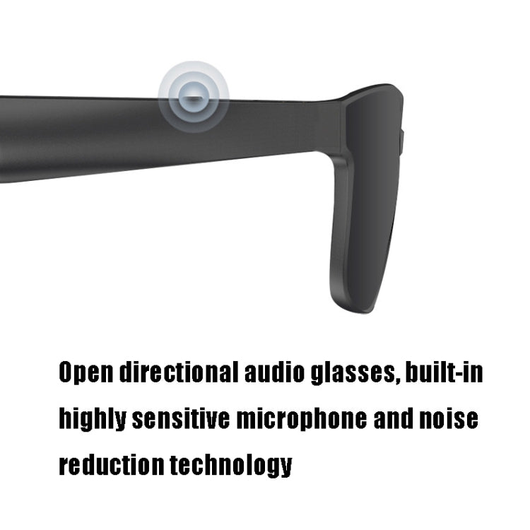 Binaural Call Smart Bluetooth Glasses Earphone(A14 Black)