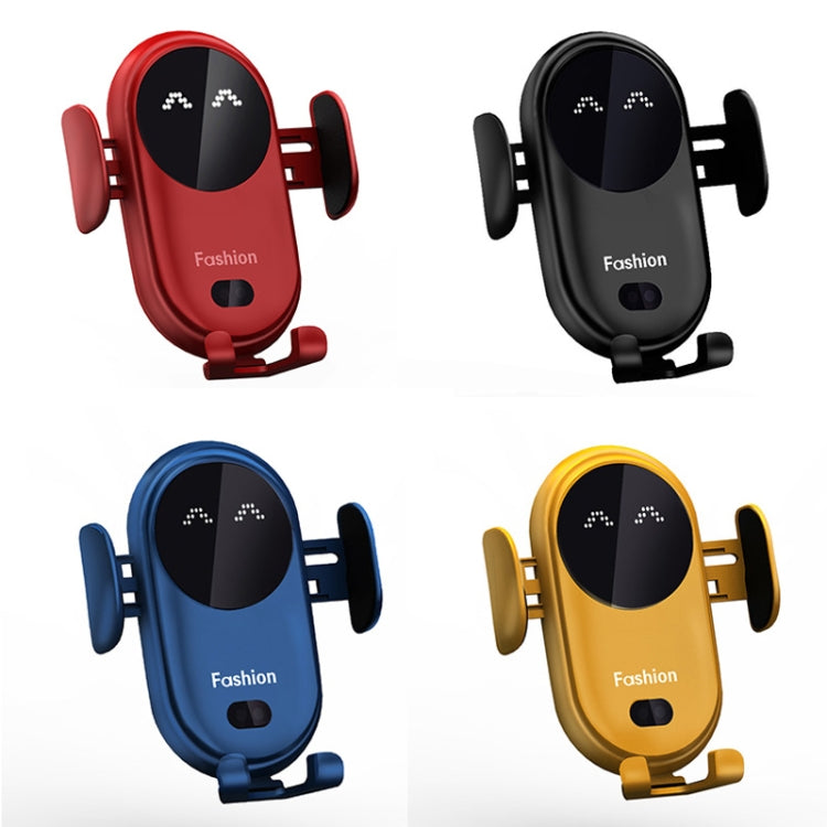 S11 Smart Infrared Sensor Car Wireless Charger, Colour: Yellow