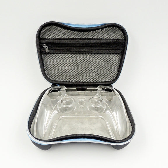 iPlay HBP-283 Gamepad Protective Shell Storage Bag For PS5(Handbag + PC Transparent Cover)