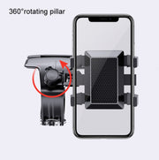 Car Mobile Phone Holder Car Dashboard Rearview Mirror Navigation Bracket With Stop Sign
