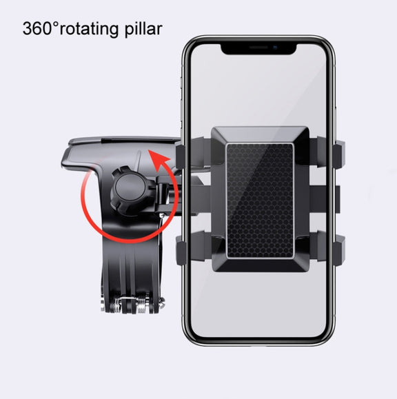 Car Mobile Phone Holder Car Dashboard Rearview Mirror Navigation Bracket With Stop Sign