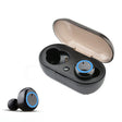 Y50 Sports Outdoor TWS Bluetooth 5.0 Touch Wireless Headphones(Black Blue) - TWS Earphone by PMC TechLife | Online Shopping South Africa | PMC TechLife