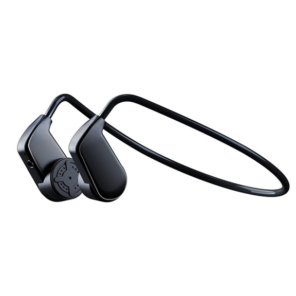 K3 Bone Conduction Bluetooth 5.0 Wireless Headphones Water-resistant Headphones 16GB RAM(Black)