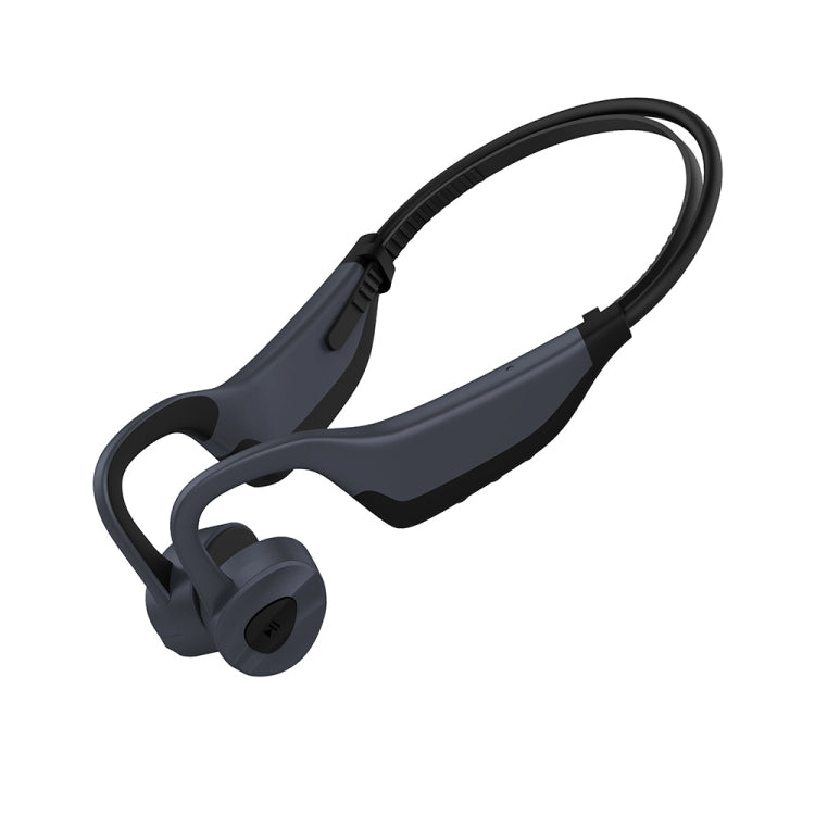 K7 Bone Conduction Bluetooth 5.0 Wireless Earphone Water-resistant Headphones 16GB RAM(Black)