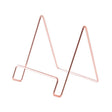 4 PCS Desktop Iron Art Plating Bracket for iPad / CD Display / Cookbook / Plate(Rose Gold) - Desktop Holder by PMC TechLife | Online Shopping South Africa | PMC TechLife