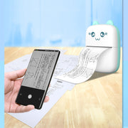 C9 Mini Thermal Printer Bluetooth Photo Printer Student Homework Mistakes Collections Printer(English Version Blue)