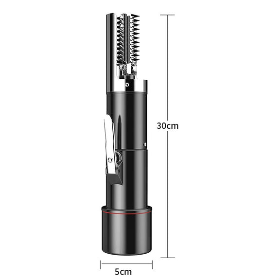 Electric Fish Scale Scraper Household Automatic Wireless Scraping Tool CN Plug Black Single Battery+Cutter Head