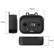 Pet Products Ultrasonic Bark Stopper Dog Trainer Indoor And Outdoor Dog Repeller, Specification: Black Smart Edition