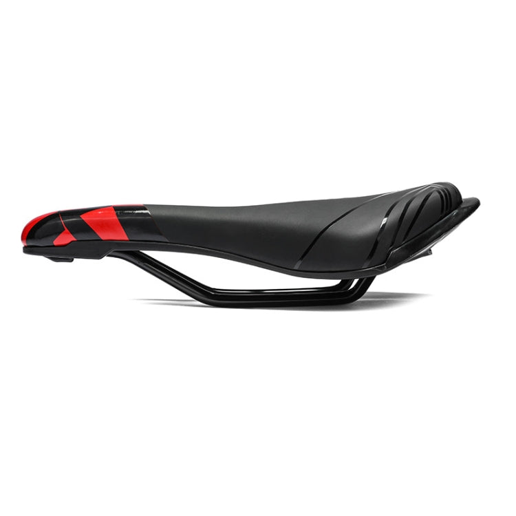 YAFEE YF-1128 Bicycle Seat Saddle Mountain Bike Seat(Red)