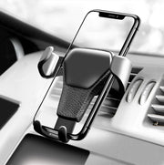 Car Air Vent Mount Gravity Phone Holder Universal Gravity Smartphone Support Black
