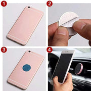 20 PCS Metal Plate Disk Iron Sheet For Magnetic Car Phone Stand Holder(25x0.3mm)