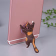 60 PCS Sucker Design Cute Cat Smartphone Holder(Brown orange) - Desktop Holder by PMC TechLife | Online Shopping South Africa | PMC TechLife