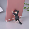60 PCS Sucker Design Cute Cat Smartphone Holder(Black) - Desktop Holder by PMC TechLife | Online Shopping South Africa | PMC TechLife