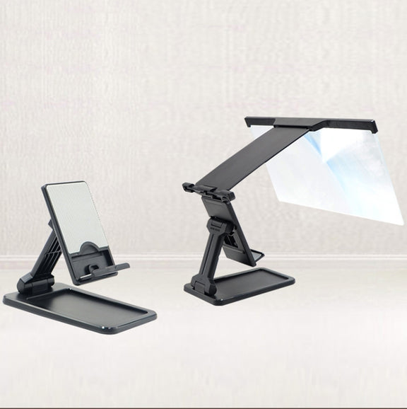 L20 12 inch Anti-Blue Mobile Phone Screen Amplifier Portable Folding Split Mobile Phone Holder