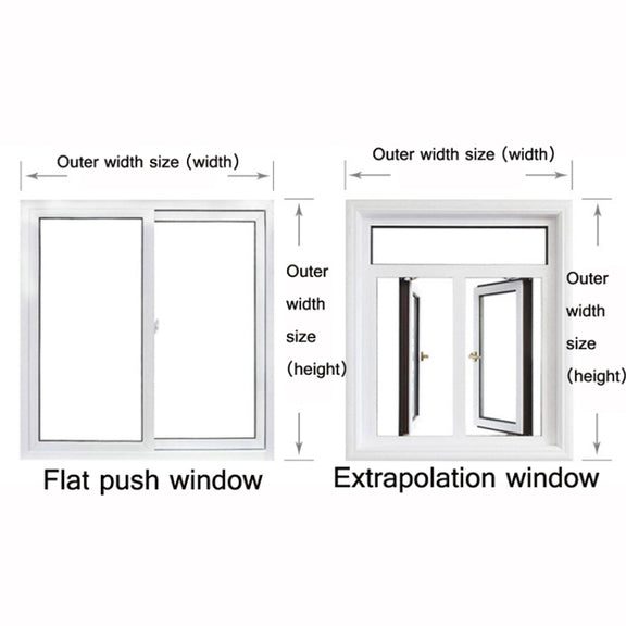 Window Windproof Warm Film Indoor Air Leakage Soundproof Double-Layer Insulation, Specification: 1.2x1.5M