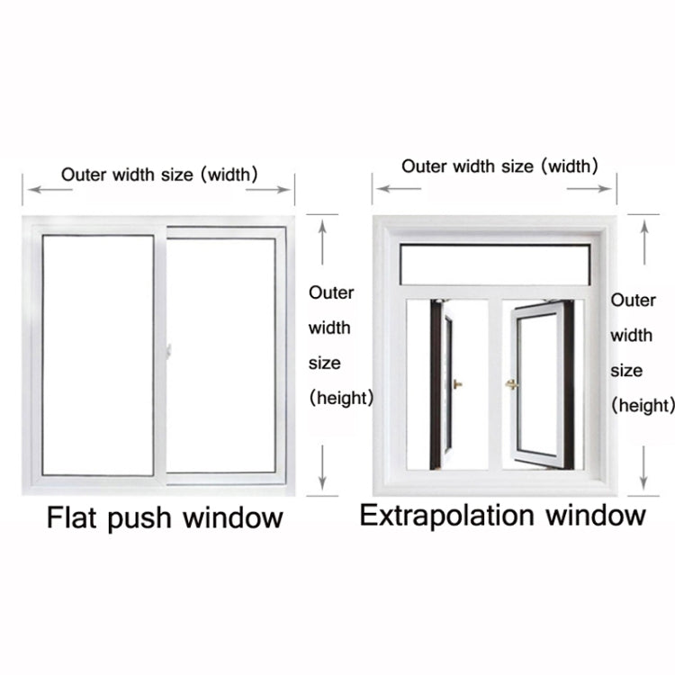 Window Windproof Warm Film Indoor Air Leakage Soundproof Double-Layer Insulation, Specification: 1.2x1.5M