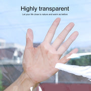 Window Windproof Warm Film Indoor Air Leakage Soundproof Double-Layer Insulation, Specification: 1.2x1.5M