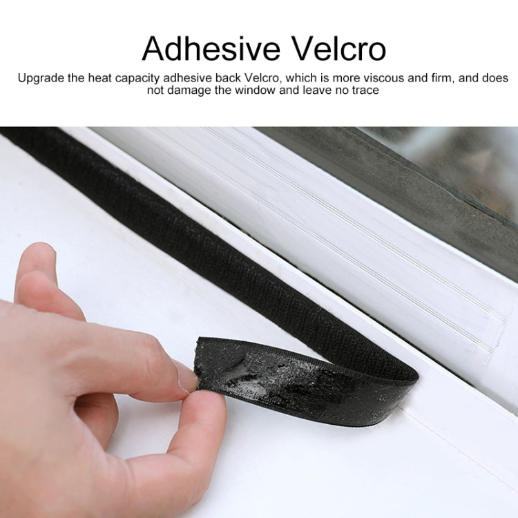 Window Windproof Warm Film Indoor Air Leakage Soundproof Double-Layer Insulation, Specification: 1.2x1.5M