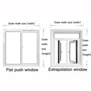 Window Windproof Warm Film Indoor Air Leakage Soundproof Double-Layer Insulation, Specification: 1.5x1.8M