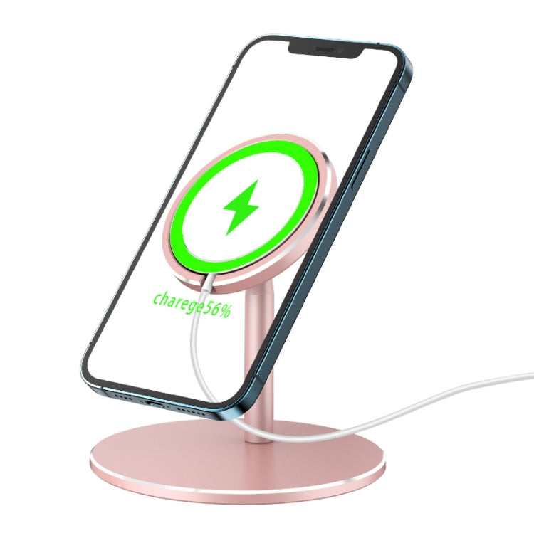 For MagSafe Magnetic Wireless Charging Stand, Colour: F13 Bright Silver