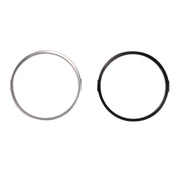7 Inch Motorcycle Headlight Modification Parts Headlight Ring Bracket(Silver)