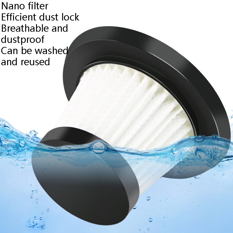 Car Handheld Portable Vacuum Cleaner Small Car Vacuum Cleaner Wired Black