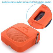 For Bose Soundlink Micro Anti-Drop Silicone Audio Storage Protective Cover (Stone Blue)