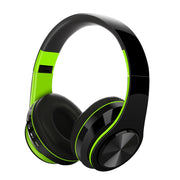 FG-69 Bluetooth Wireless Headset Subwoofer Mobile Computer Headset(Green)