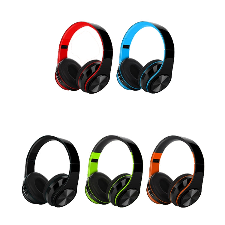 FG-69 Bluetooth Wireless Headset Subwoofer Mobile Computer Headset(Black)