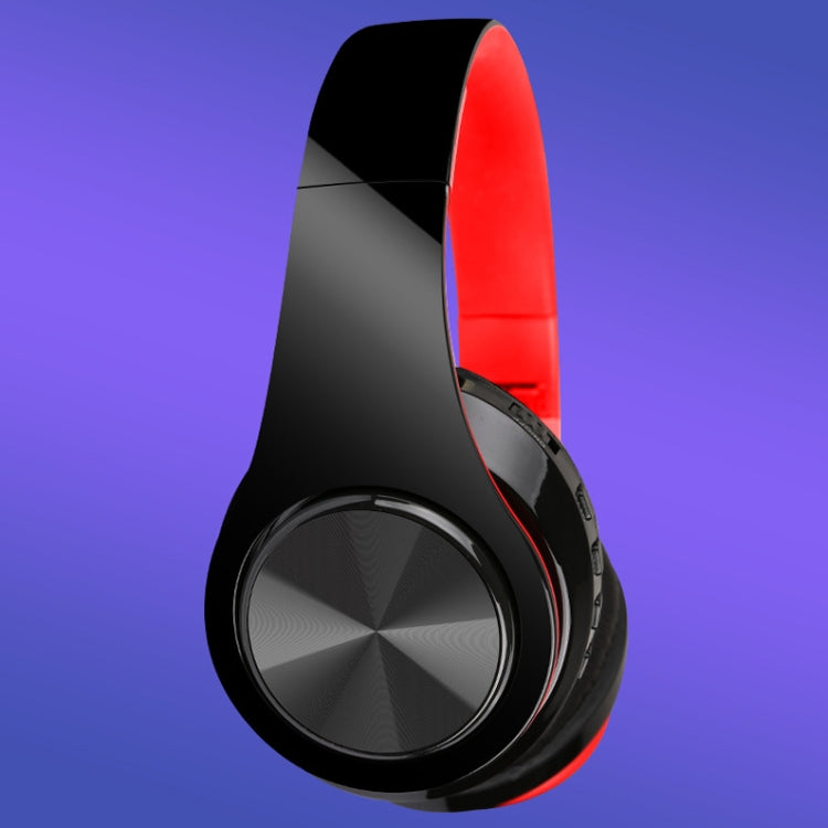 FG-69 Bluetooth Wireless Headset Subwoofer Mobile Computer Headset(Black)