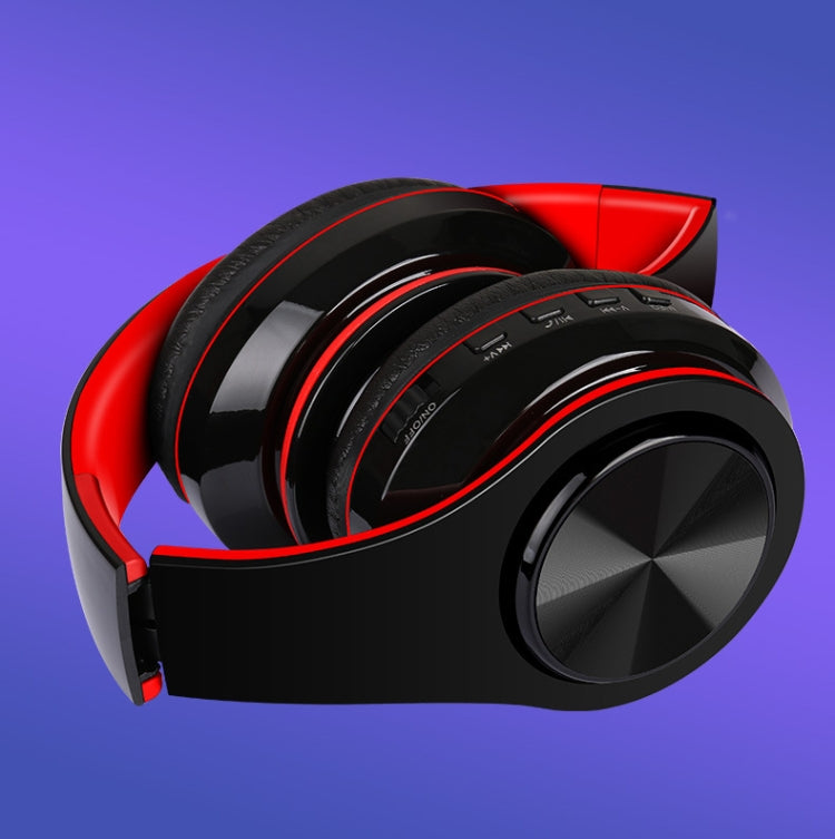 FG-69 Bluetooth Wireless Headset Subwoofer Mobile Computer Headset(Black)
