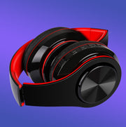 FG-69 Bluetooth Wireless Headset Subwoofer Mobile Computer Headset(Black)