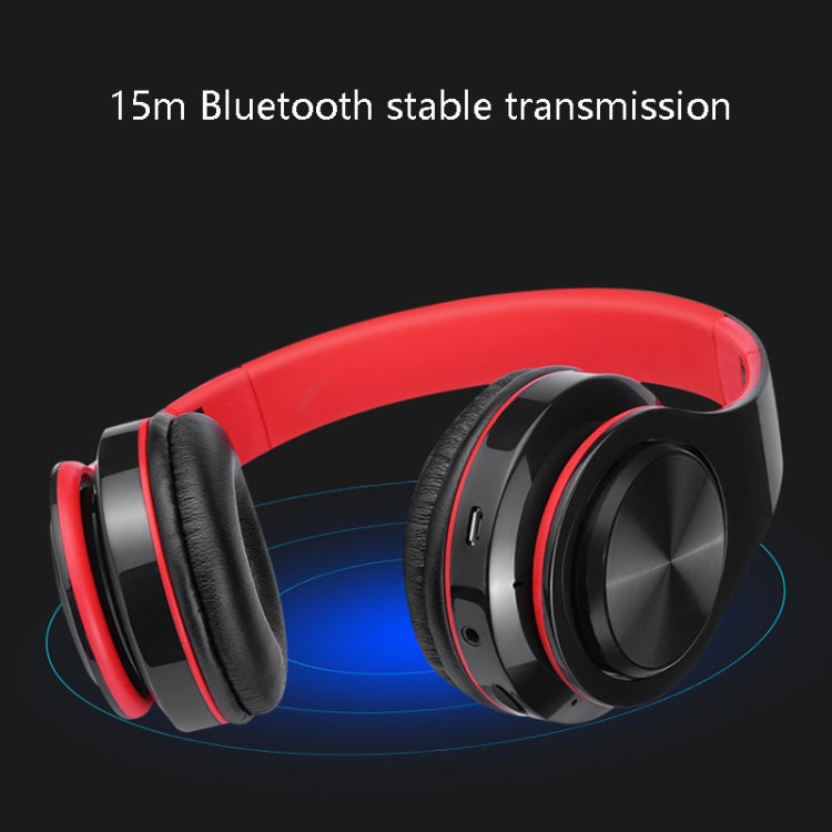 FG-69 Bluetooth Wireless Headset Subwoofer Mobile Computer Headset(Black)