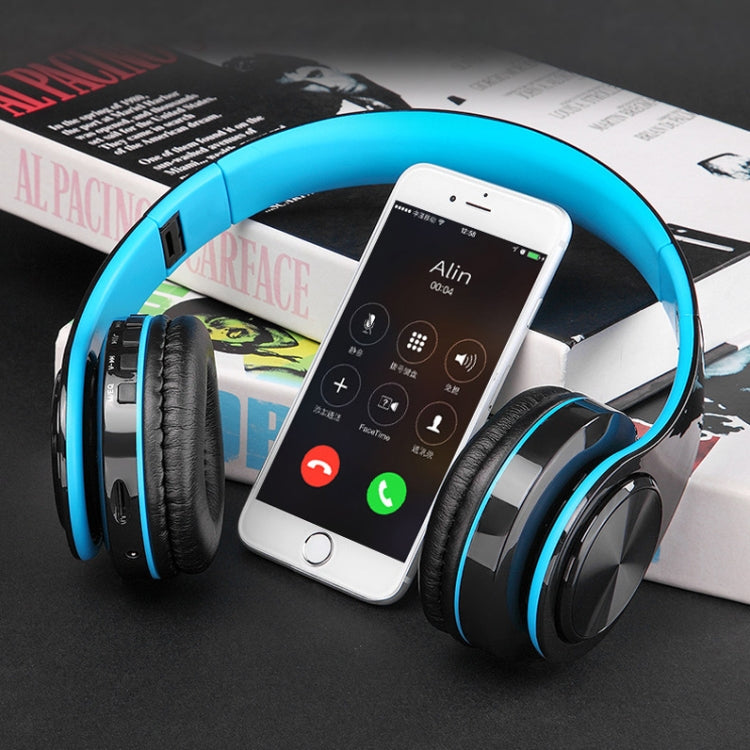 FG-69 Bluetooth Wireless Headset Subwoofer Mobile Computer Headset(Black)