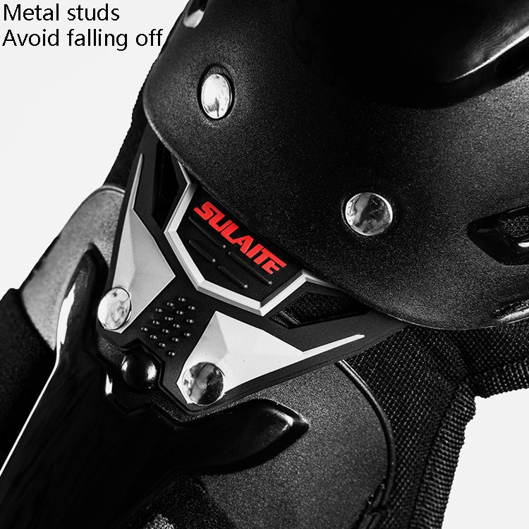 SULAITE Motorcycle Riding Protective Gear Four Seasons Anti-Fall Warm Windshield Rider Equipment, Knee Pads