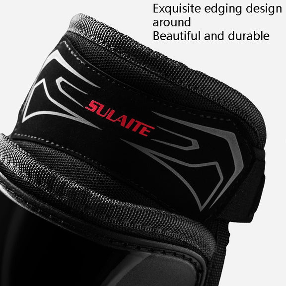 SULAITE Motorcycle Riding Protective Gear Four Seasons Anti-Fall Warm Windshield Rider Equipment, Knee Pads