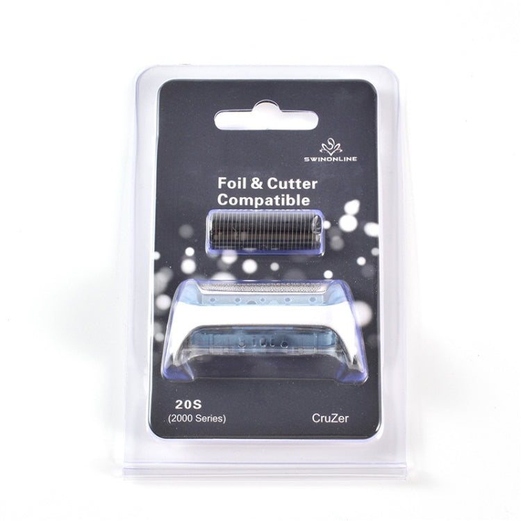 20S Razor Blade Mesh Cutter Head For Braun(Silver)