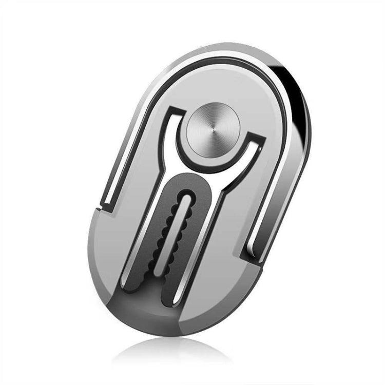 3 PCS Creative Car Phone Holder Car Multi-Function Air Outlet Navigation Ring Bracket(Silver)