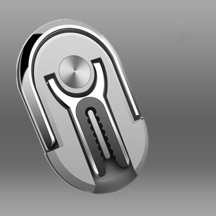 3 PCS Creative Car Phone Holder Car Multi-Function Air Outlet Navigation Ring Bracket(Silver)