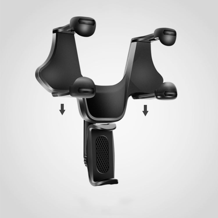 Car Rearview Mobile Phone Bracket Car Post Mirror Universal Navigation Bracket Driving Recorder Car Clip