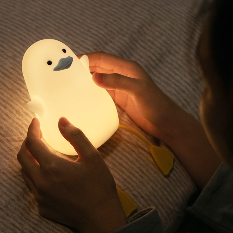 Silicone LED Night Light Mobile Phone Holder(Blue Mouth)