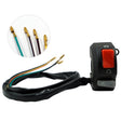 2 PCS Motorcycle Modified Faucet Extinguished Start Switch - Electrical System by PMC TechLife | Online Shopping South Africa | PMC TechLife