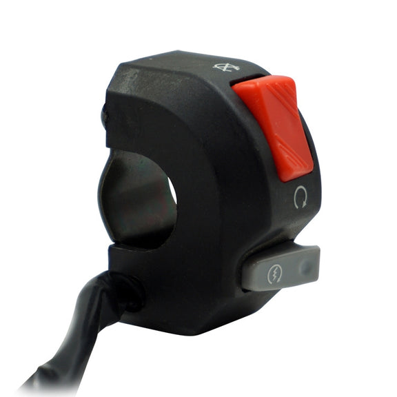 2 PCS Motorcycle Modified Faucet Extinguished Start Switch