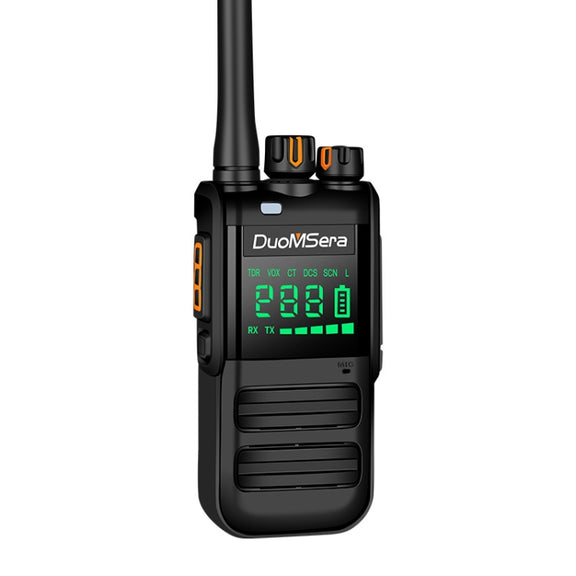 DuoMSera Outdoor Handheld Civil Water-resistant High-Power Wireless Walkie-Talkie