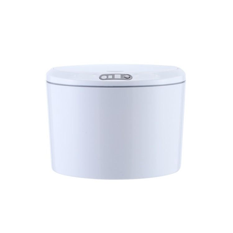 EXPED SMART Desktop Smart Induction Electric Storage Box Car Office Trash Can, Specification: 3L Battery Version (White)
