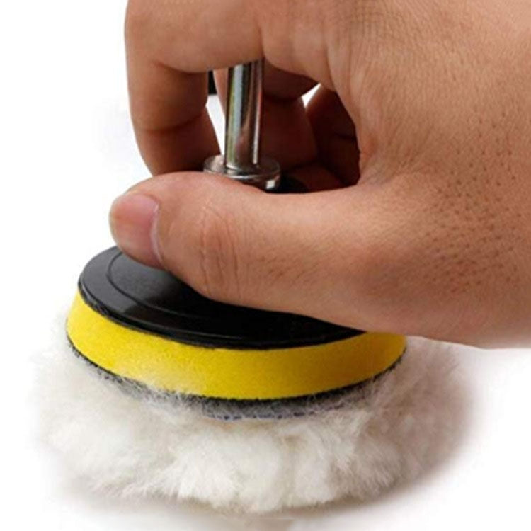 7 Inch 11 In 1 3-7 Inch Car Polishing and Waxing Sponge Plate Sponge Pad Set