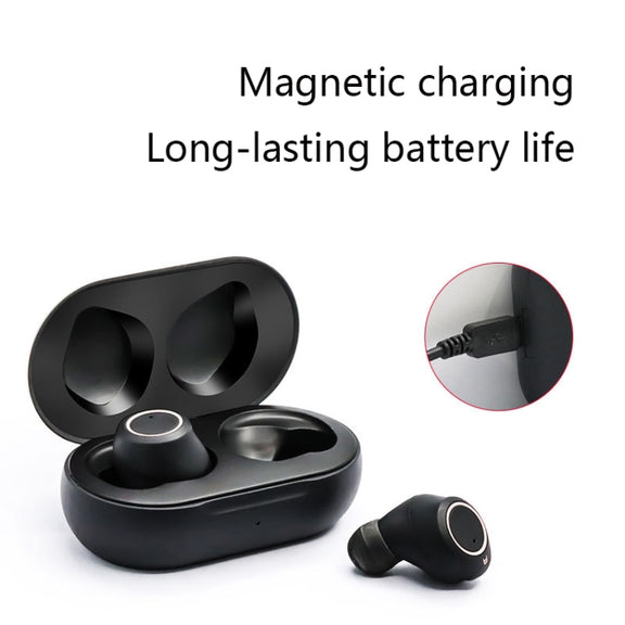 GM-305 Binaural Magnetic Rechargeable Hearing Aid Wireless Elderly Voice Amplifier (Flesh + White)