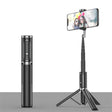 Bluetooth Selfie Stick with Tripod Multi-function Gimbal Mobile Phone Fill Light Live Support(Black) - Selfie Sticks by PMC TechLife | Online Shopping South Africa | PMC TechLife