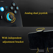 CX-X1  2.4GHz + Bluetooth 4.0 Wireless Game Controller Handle For Android / iOS / PC / PS3 Single Handle (Blue)