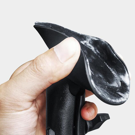 Curved Adhesive Car Instrument Table Bracket Car Mobile Phone Bracket Plastic Clamp Arm Style: Small 4 Claw